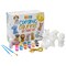 Paint Your Own Ceramics Kit with Paint Pods, Brushes, 8 Animal Figurines, DIY Kids Christmas Ornaments (24 Piece Set)